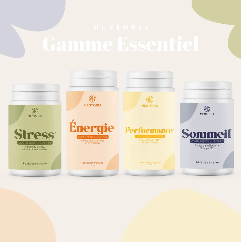 Compléments Alimentaires Gamme Essentiels Mentoria MENTORIA