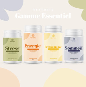 Compléments Alimentaires Gamme Essentiels Mentoria MENTORIA